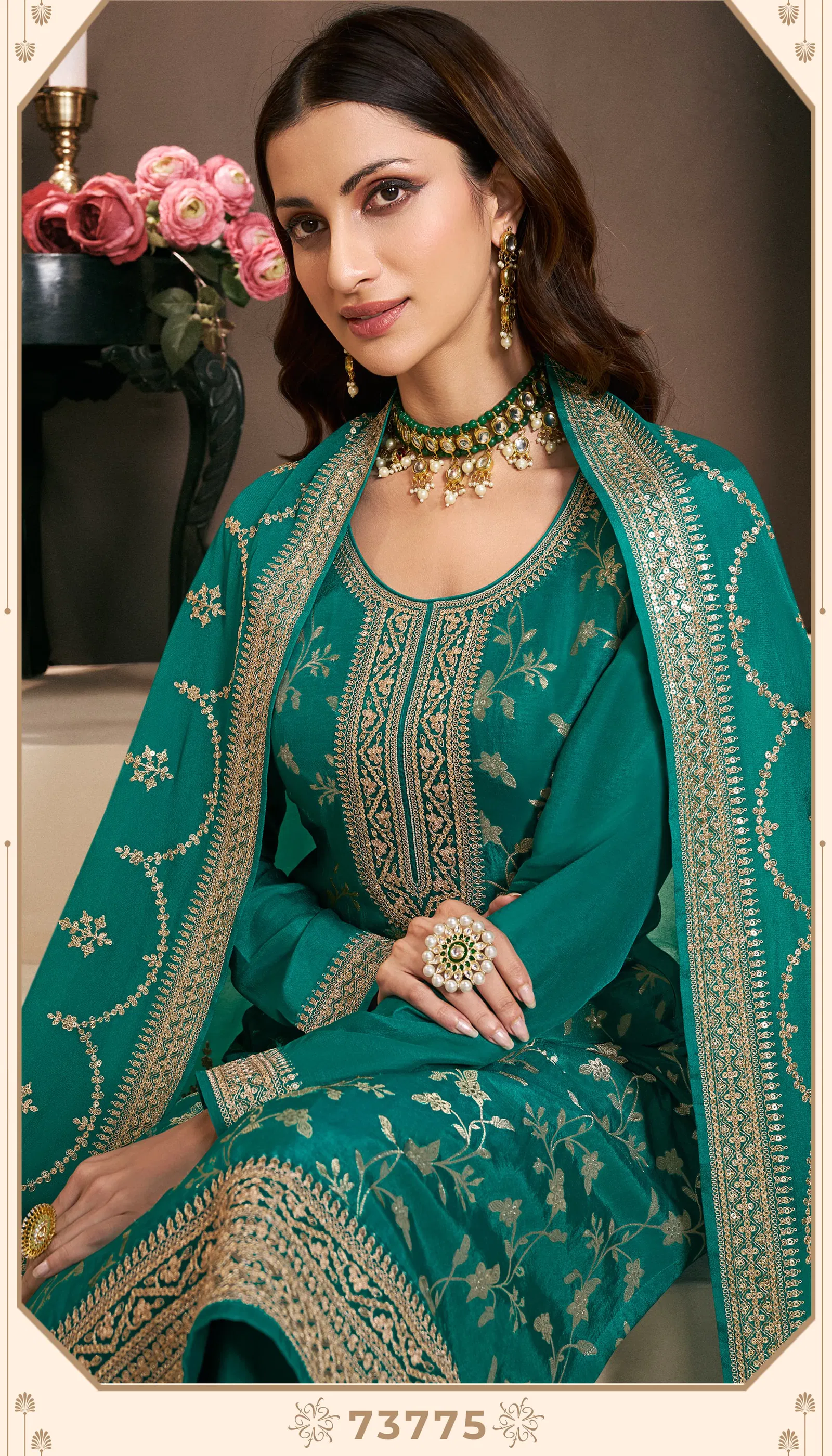 Khanak By Vinay Kuleesh Designer Salwar Kameez Wholesale In India